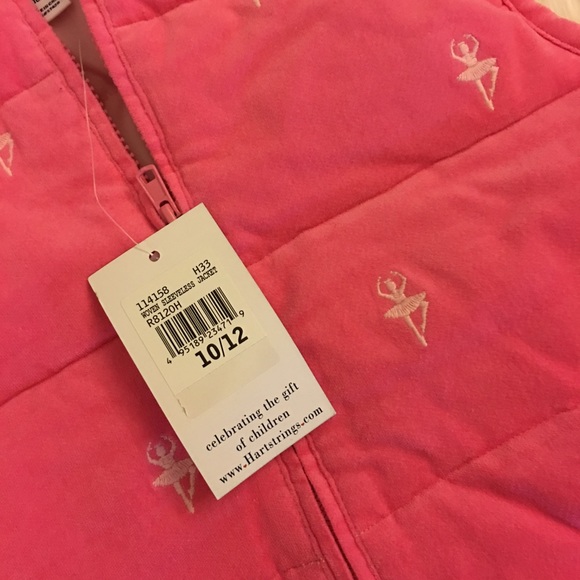 NWT | Hartstrings | pink | ballerina vest | girls - Picture 3 of 8